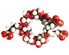 Rendering of the molecular structure of Captisol. Details in "Right photo" paragraph below.